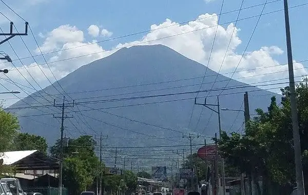 Chaparrastique volcano El Salvador