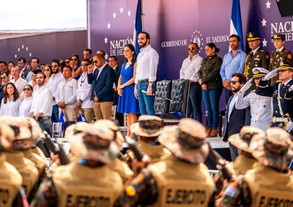President Nayib Bukele approval rate