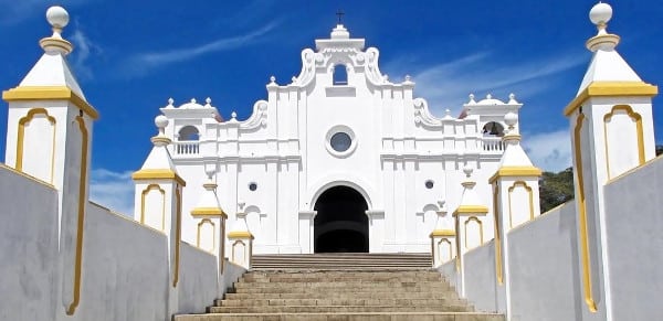 Church in Apaneca El Salvador