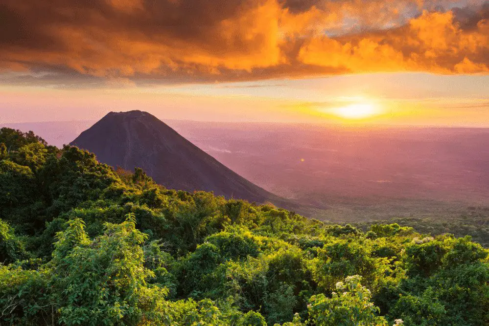 Volcanoes in El Salvador