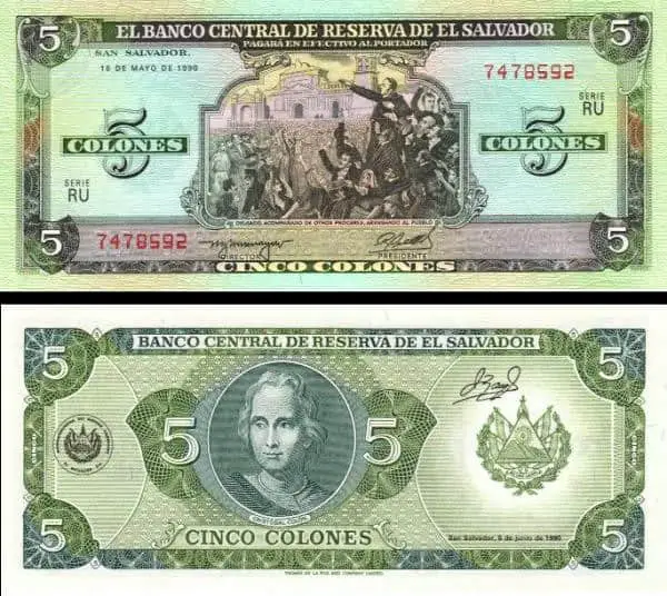 Legal Currency Of El Salvador What Currency Does El Salvador Use   El Salvador Legal Currency 