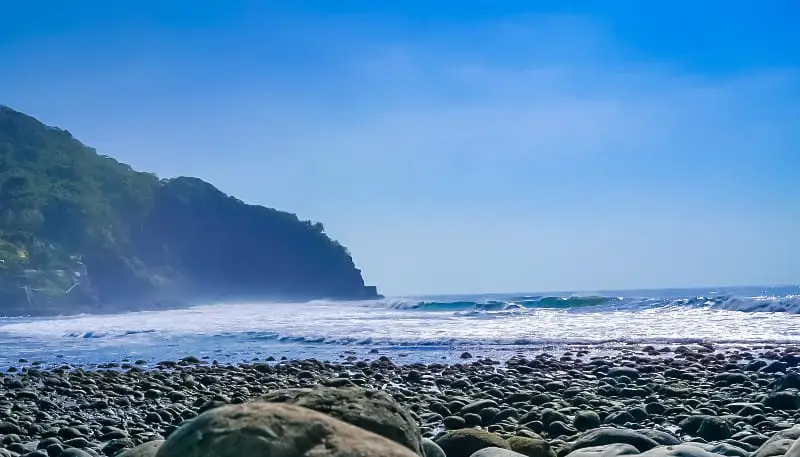 Salvadoran beach