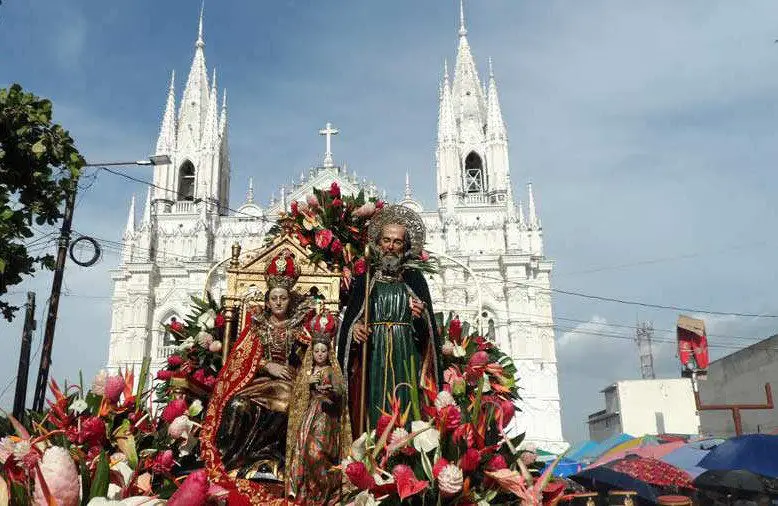 July festivities in Santa Ana El Salvador