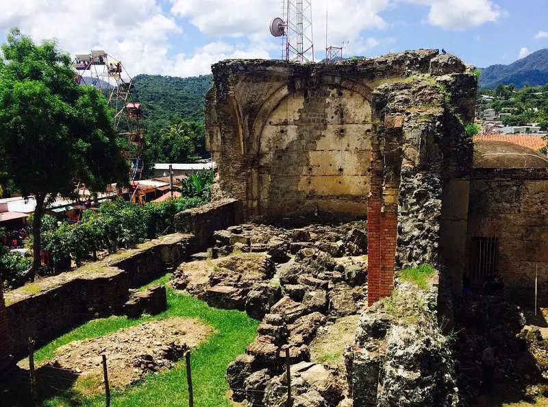 Temple Ruins in Tacuba
