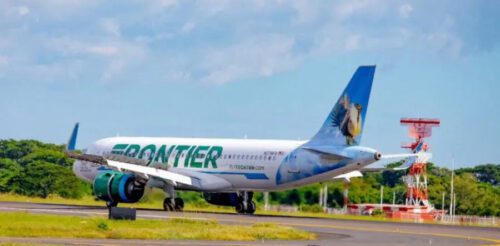 Frontier Airlines El Salvador.