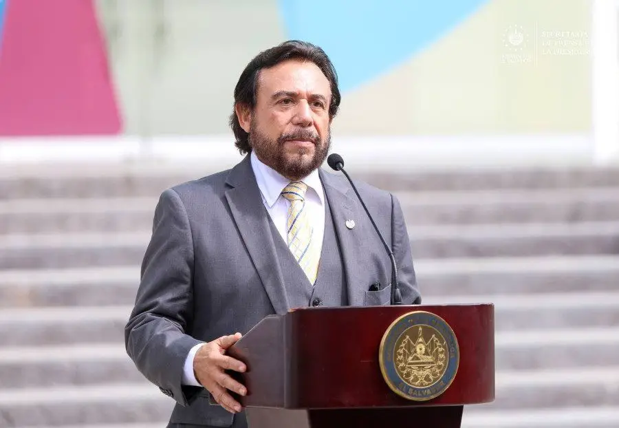 Salvadoran Vice-President Felix Ulloa