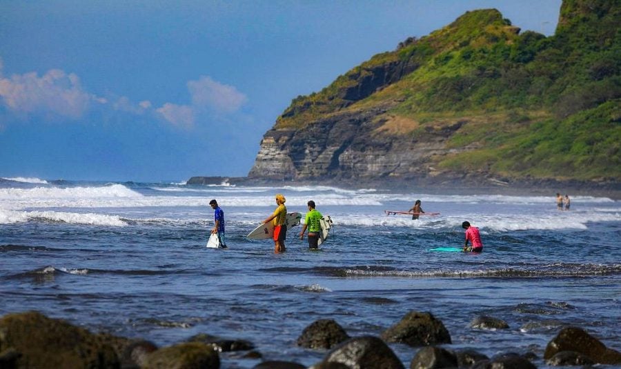 Playa de El Salvador.