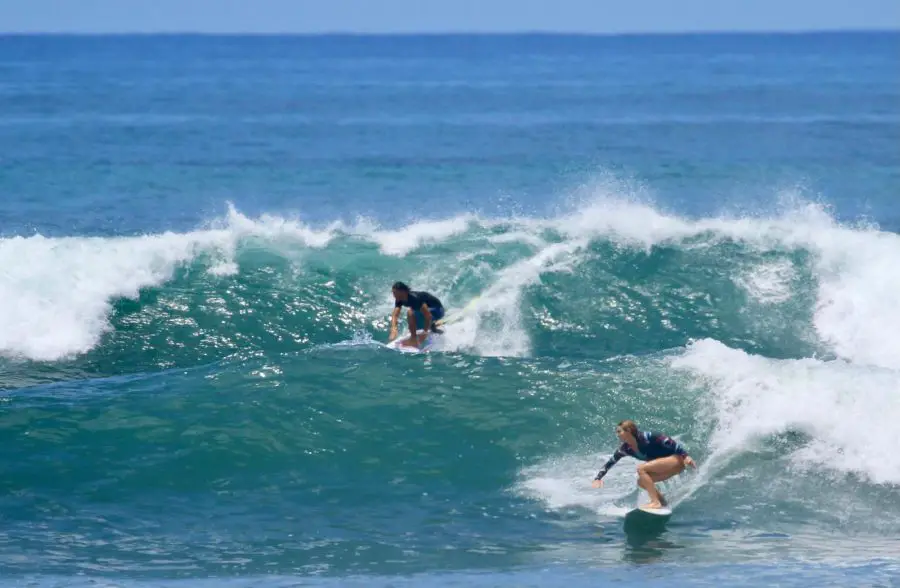 Surfing tournaments in El Salvador