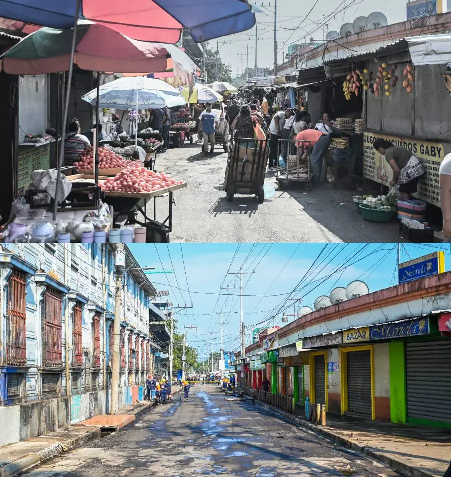 San Salvador street