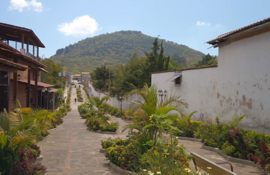 Small town in El Salvador
