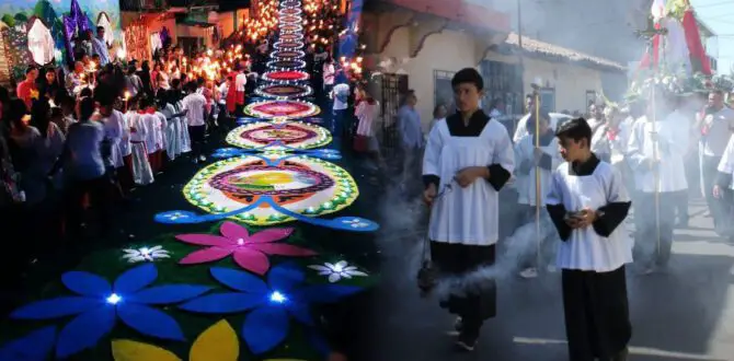 Holy week in El Salvador