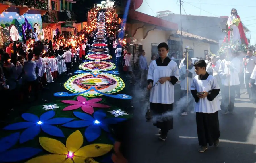 Holy week in El Salvador