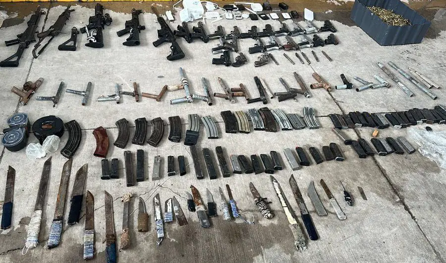 Weapons found in Honduras Prison