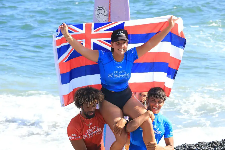 Hawaiian Surfer Sophia Culhane