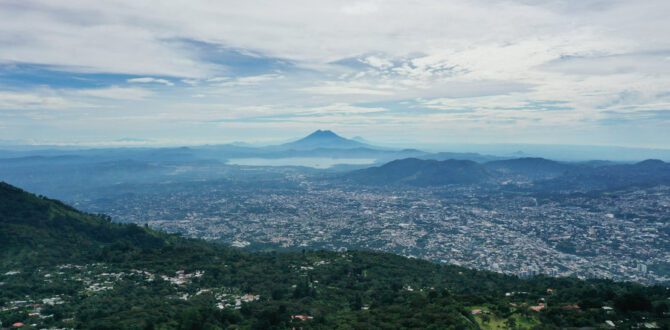 View from the San Salvador Volcano.
