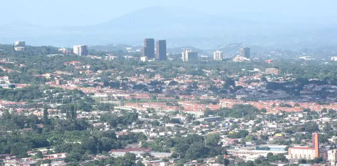 Santa Tecla in El Salvador