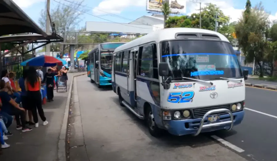 El Salvador Bus Stop