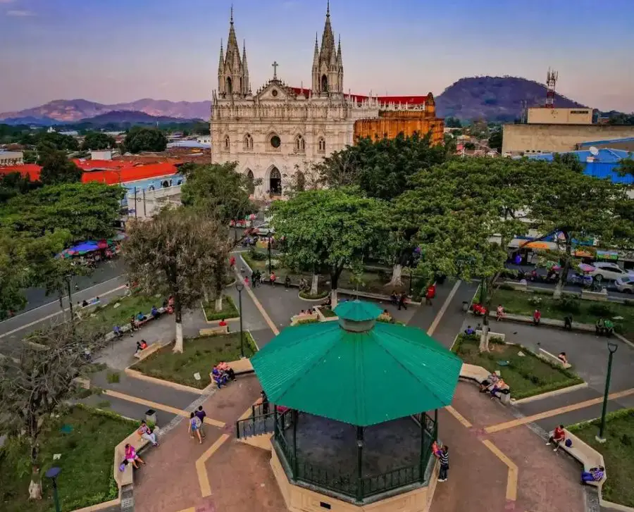 City of Santa Ana in El Salvador