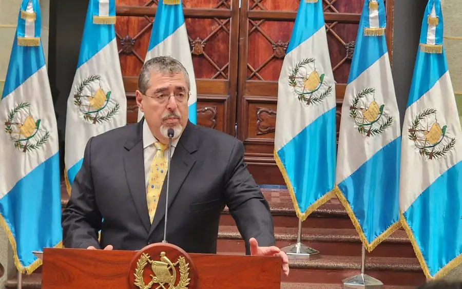 Guatemalan President Bernardo Arevalo