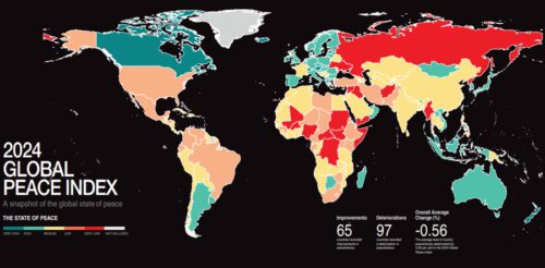 El Salvador’s 2024 Global Peace Index Ranking