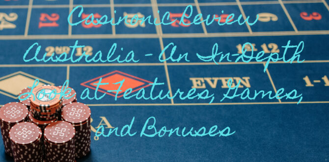 Casinonic Review Australia