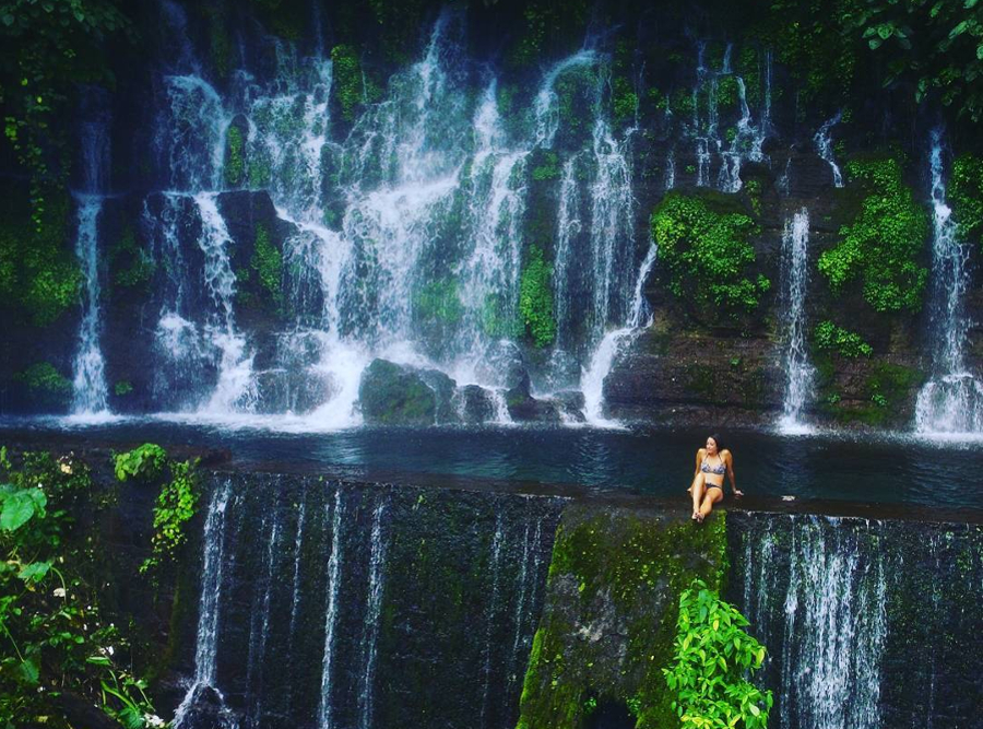 Chorros de la Calera Waterfall in Juayua