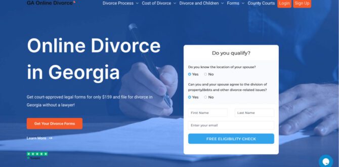 Cheapest Online Divorce Services in Georgia