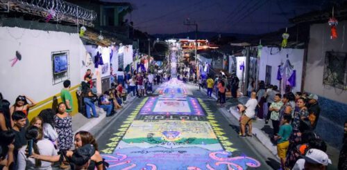 Sensuntepeque Good Friday Carpet