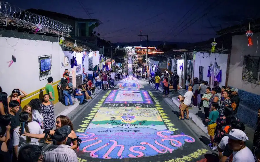 Sensuntepeque Good Friday Carpet