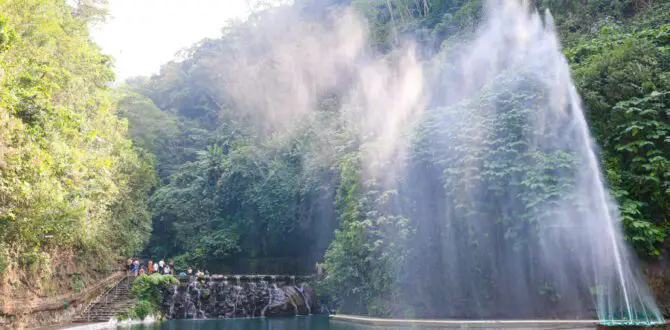Los Chorros Recreational Park in El Salvador