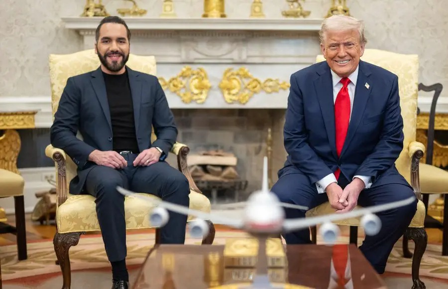 Bukele Meets Trump at White House