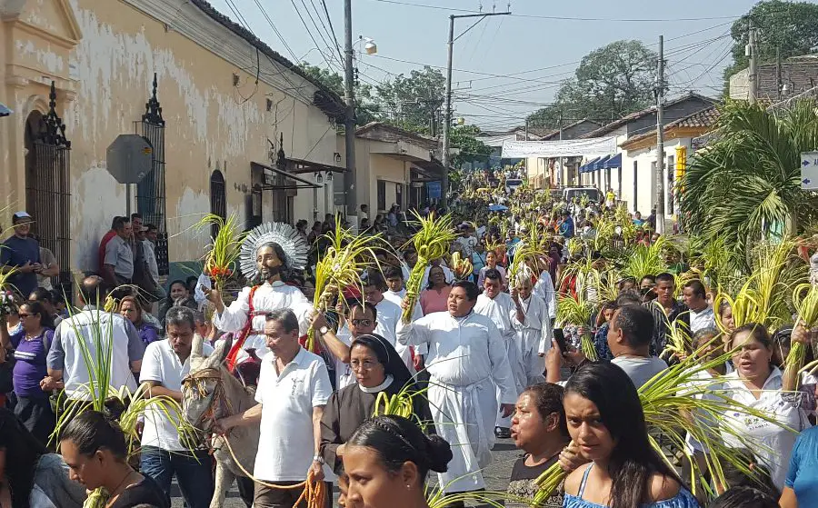 Palm Sunday in El Salvador