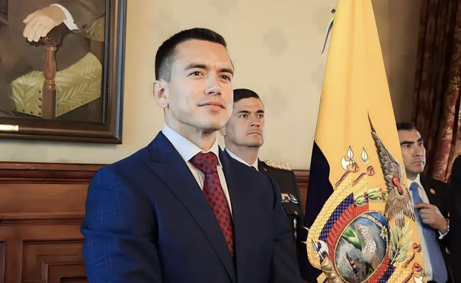 Ecuador President Daniel Noboa