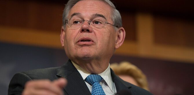 Former U.S. Senator Bob Menendez,