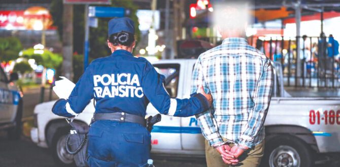 Drunk Drivers Arrested in El Salvador