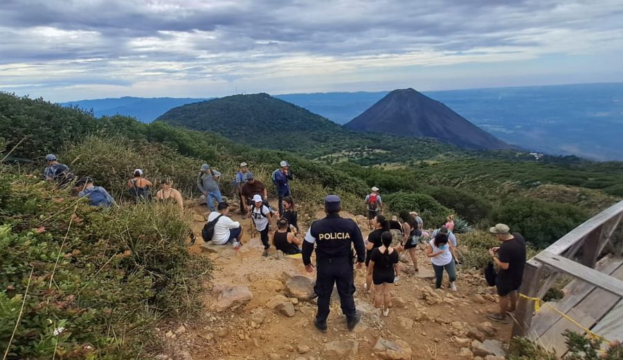 Mighty Ilamatepec Stratovolcano