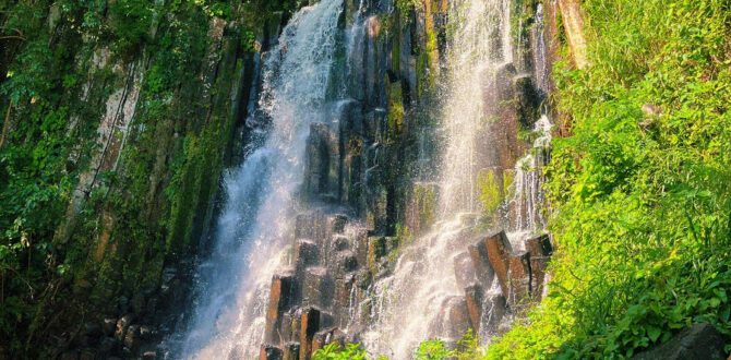 Los Tercios Waterfall in Suchitoto