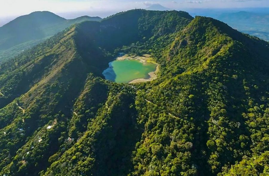 Tecapa Volcano in El Salvador