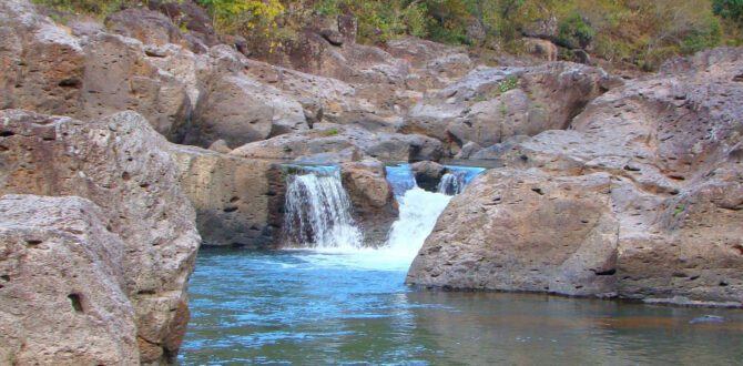 Sapo River in Morazán El Salvador