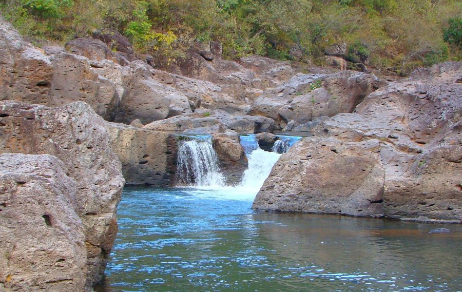 Sapo River in Morazán El Salvador