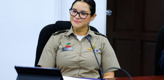 Minister of Education, Karla Trigueros