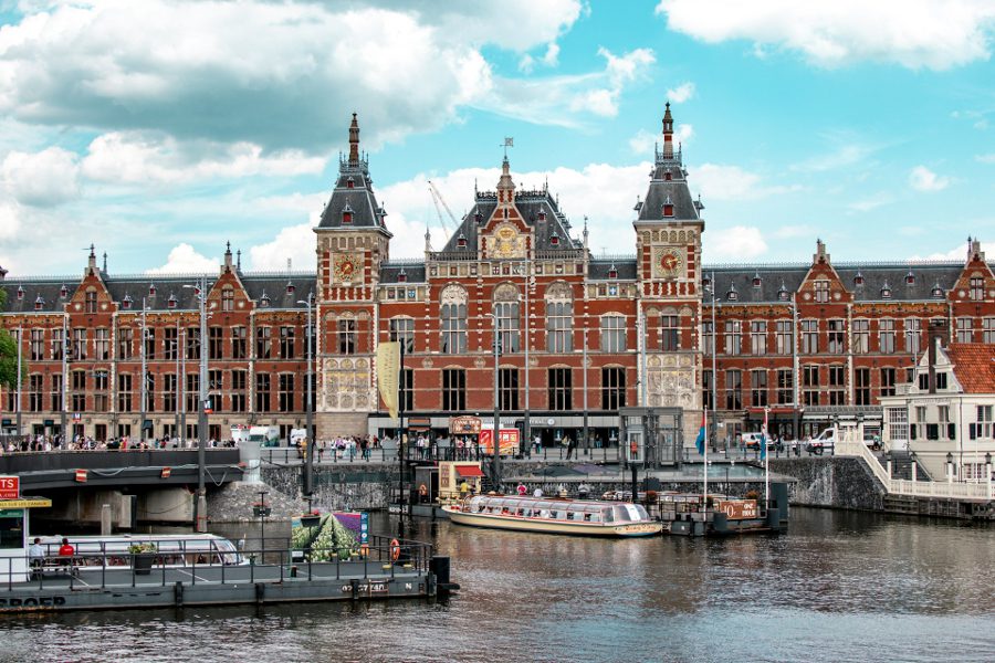 Neo-Renaissance Spires of Amsterdam Centraal