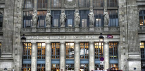 Paris Gare du Nord and the Neo-Renaissance Spires of Amsterdam Centraal