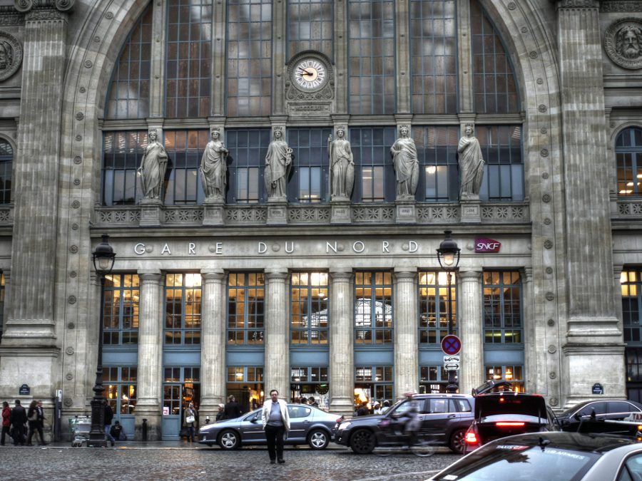 Paris Gare du Nord and the Neo-Renaissance Spires of Amsterdam Centraal