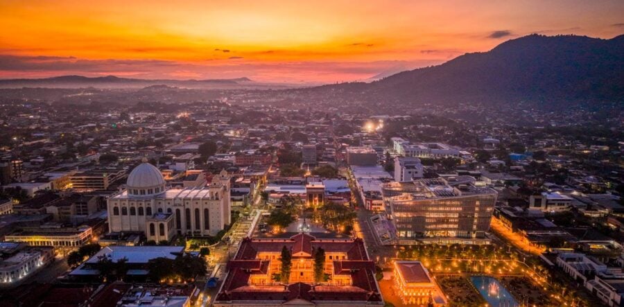 Sunrise in El Salvador