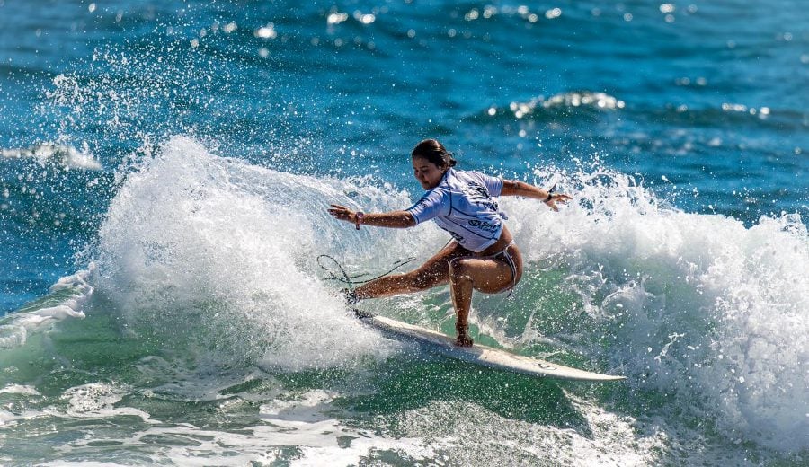Surfing at Punta Mango Beach
