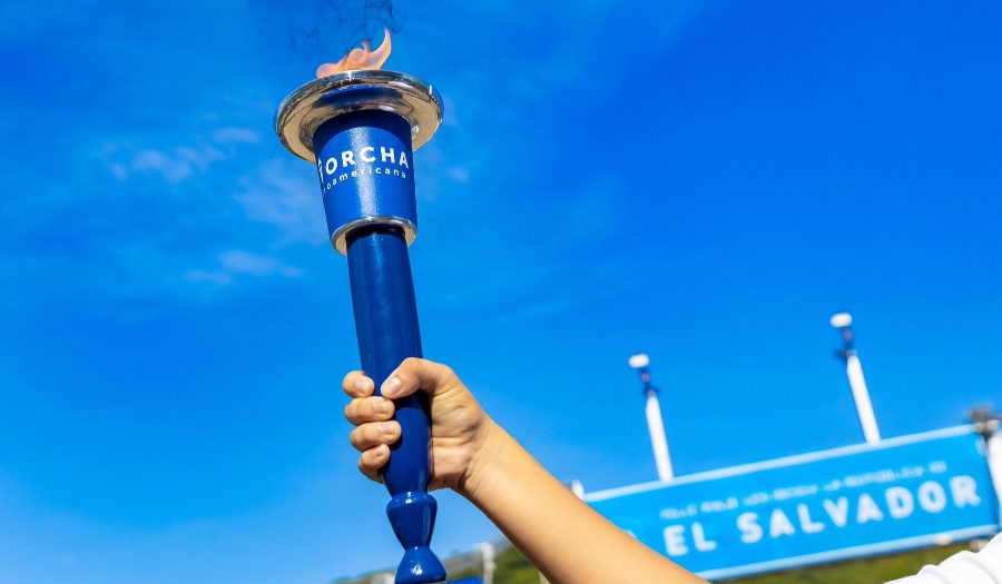 Central American Independence Torch